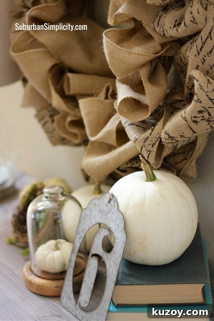 DIY Burlap Wreath Tutorial: Step-by-Step Guide for Beginners 7 Step-by-step instructions for how to make a burlap wreath.
