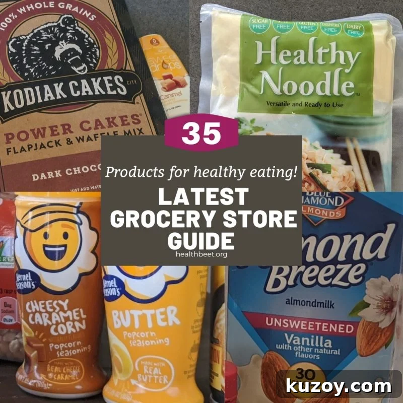 Grocery store guide for healthy eating