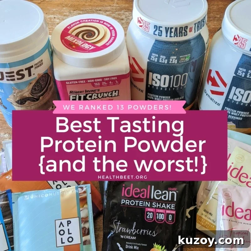 Best tasting protein powder