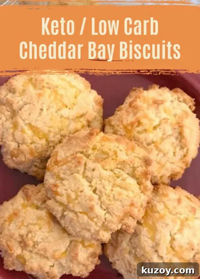 Keto Old Bay Cheddar Biscuits Recipe for Low-Carb Sides 2 keto cheddar bay biscuits