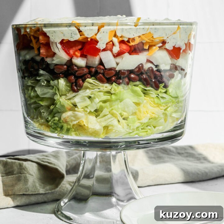Chopped Wedge Layer Salad