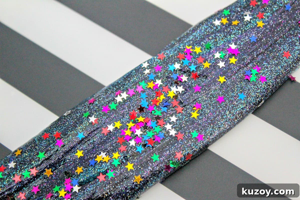Galaxy Slime Recipe: Step-by-Step Guide for Sparkling Space Slime 11 galaxy slime with stars