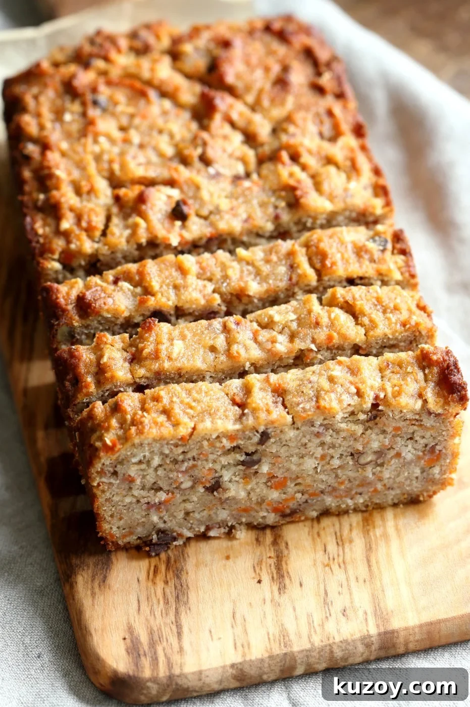 Vegan Gluten-Free Banana Bread Recipe | Grain-Free Carrot Banana Loaf 3 Gluten free Banana Bread. Grain-free Flourless Carrot Banana Bread.