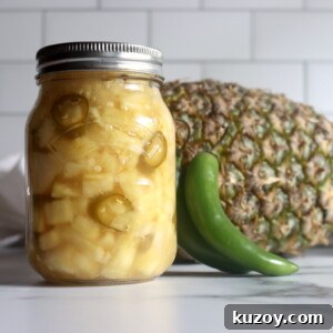 Spicy Pickled Pineapple