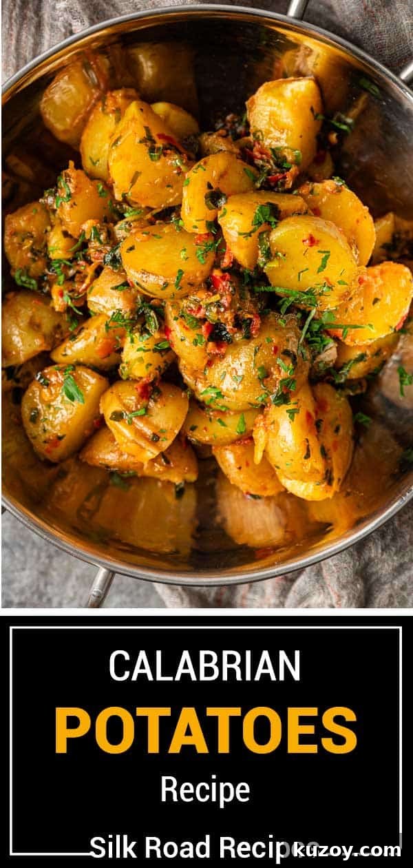 titled image (and shown): calabrian potatoes recipe