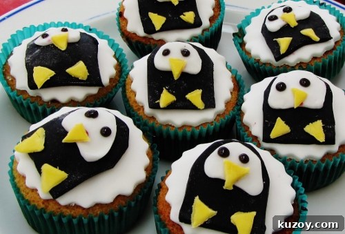 Penguin Cupcakes That Delight Kids at Birthday Parties 3 Penguin cupcakes