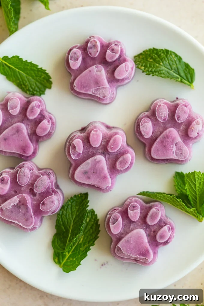 Blueberry Mint Dog Treats