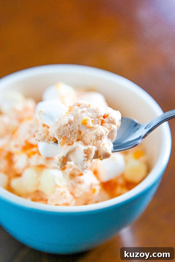 Orange Creamsicle Ice Cream Recipe: Creamy Orange Vanilla Scoop 7 Orange Fluff