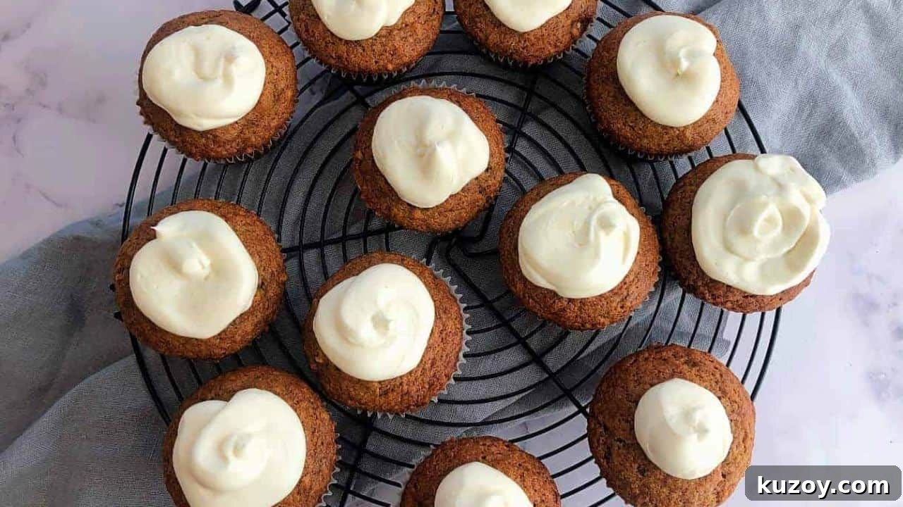 11 Desserts You Should Frosting-First (Irresistible Picks) 3 Banana Muffins with Cream Cheese Frosting