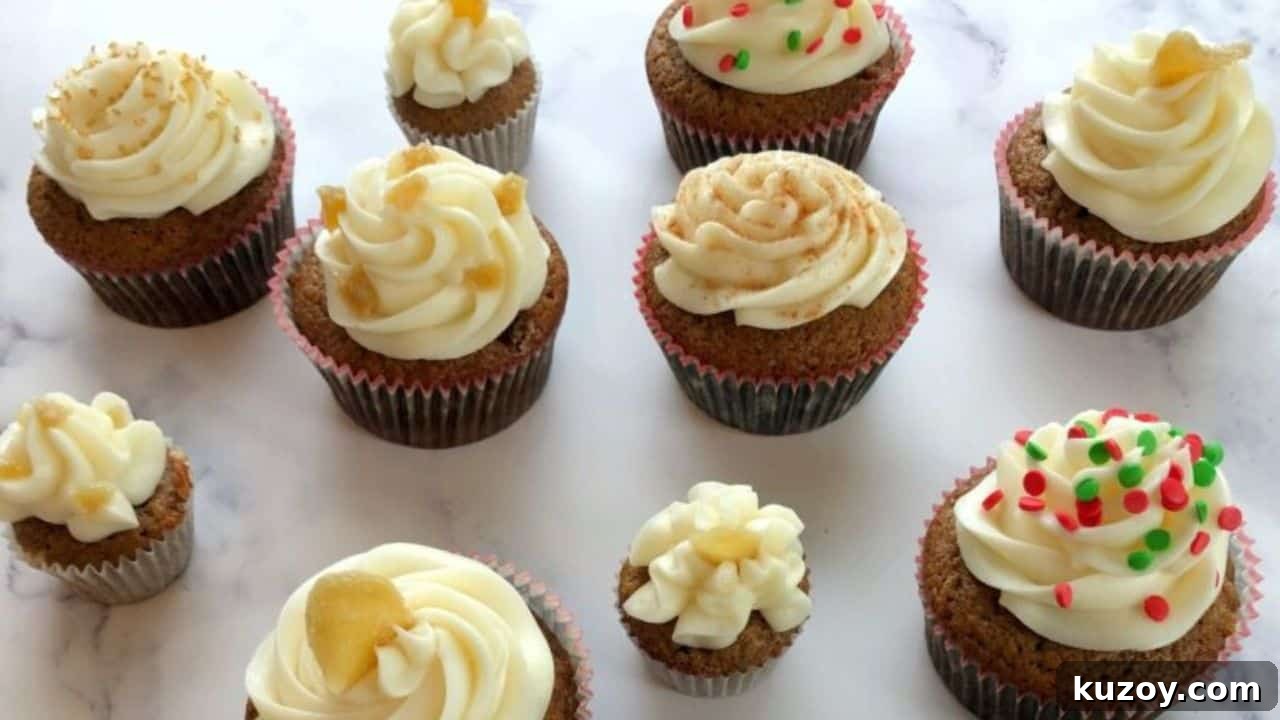 11 Desserts You Should Frosting-First (Irresistible Picks) 4 Candied Ginger Cupcakes with Cream Cheese Frosting