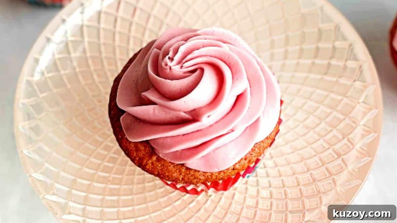 11 Desserts You Should Frosting-First (Irresistible Picks) 8 Hibiscus Cupcakes