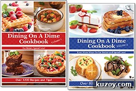 Dining On A Dime Cookbooks