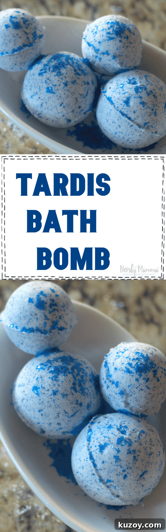 TARDIS Bath Bombs — Ideal Gift for Doctor Who Fans 5 Tardis Bath Bombs