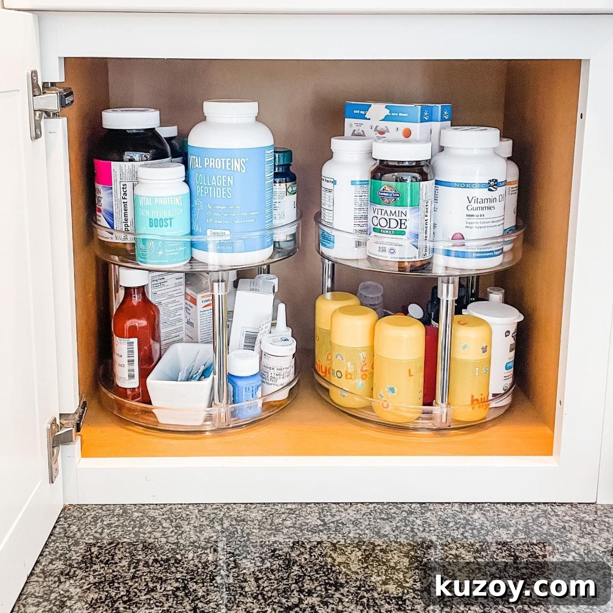 27 Stylish Storage Ideas to Make Your Home Look Polished 25 Medicine Turntables