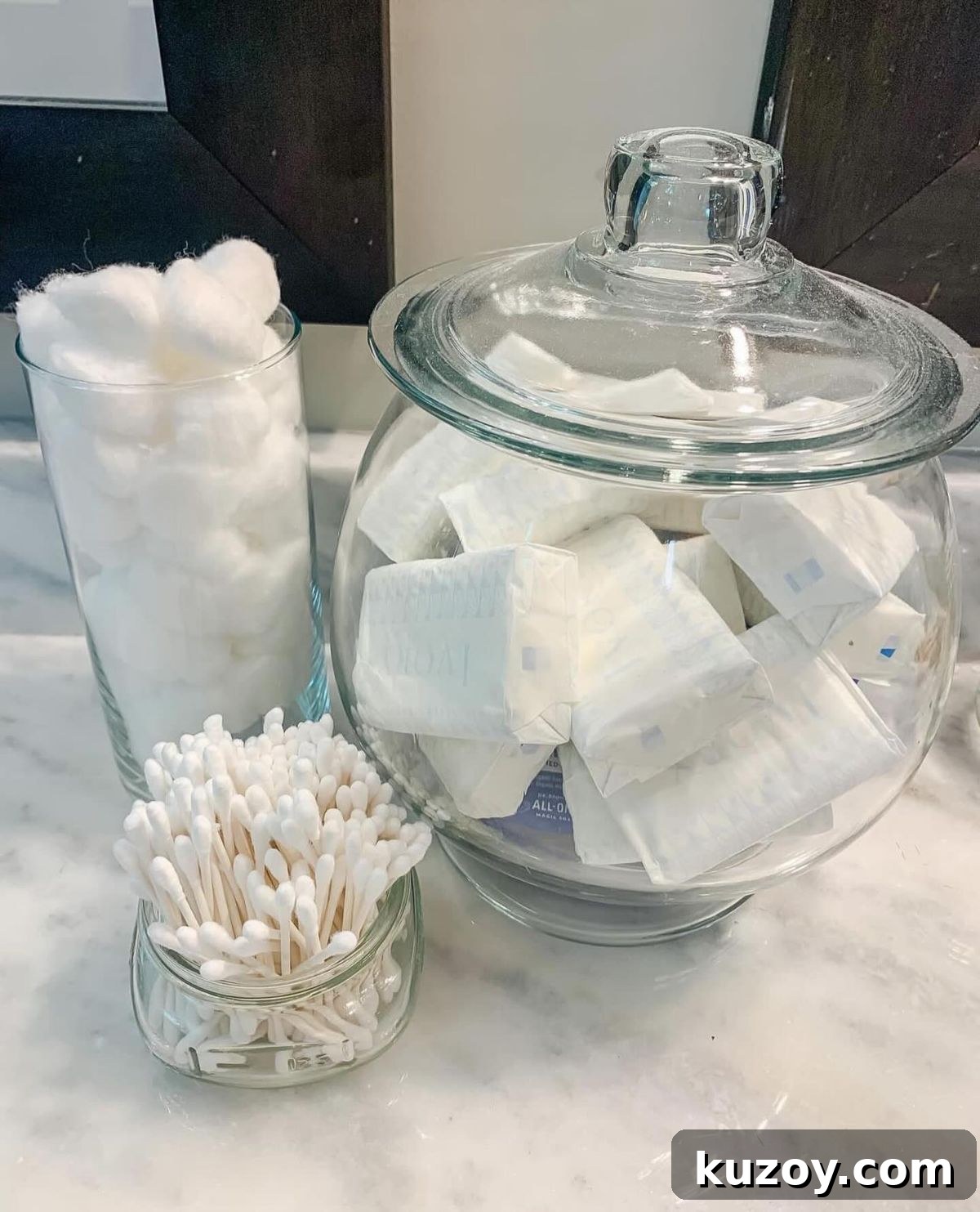 27 Stylish Storage Ideas to Make Your Home Look Polished 10 Vintage Glass Jars for Bathroom