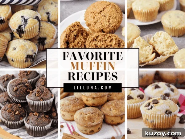 Moist Pumpkin Bread Recipe for Fall Baking 14 Collage of multiple easy muffin recipes.