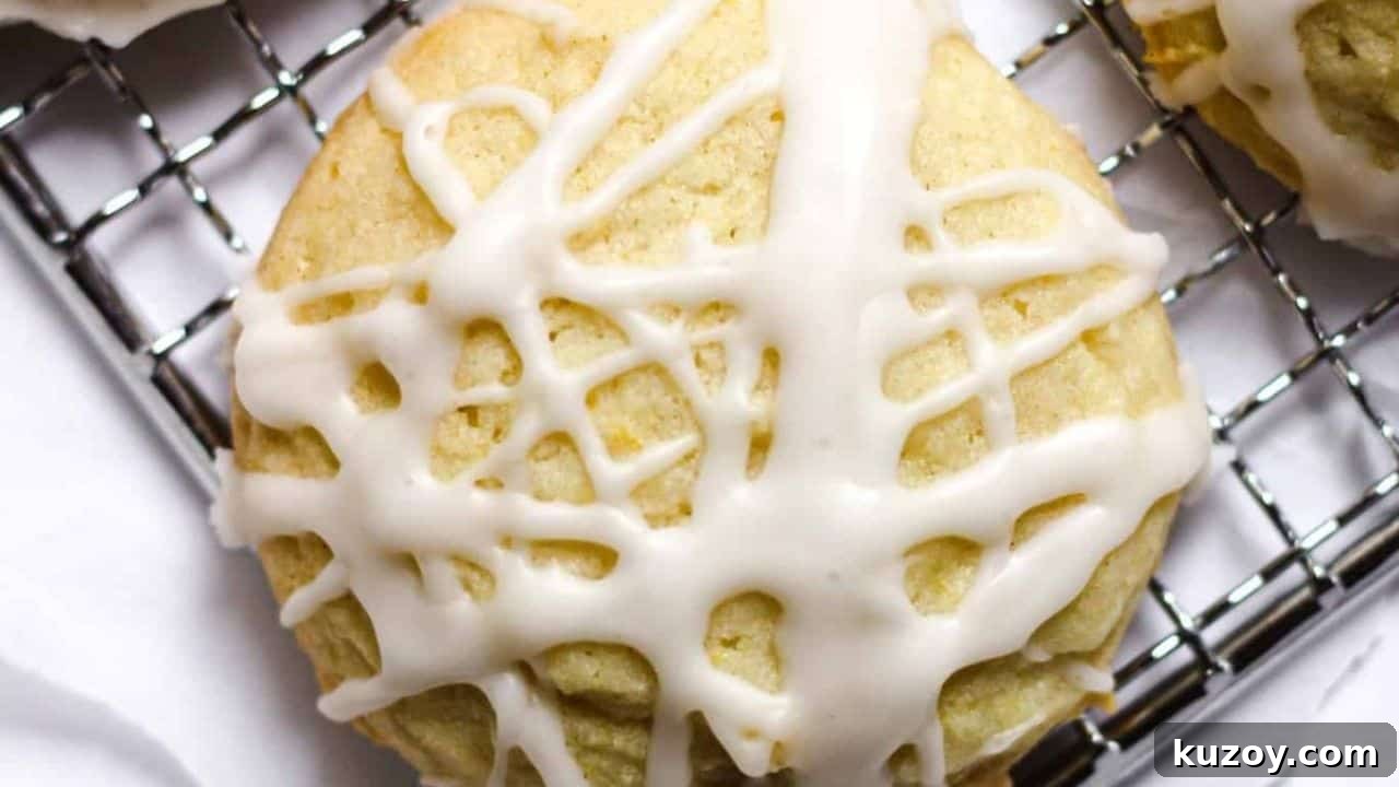 Iced Lemon Sugar Cookies