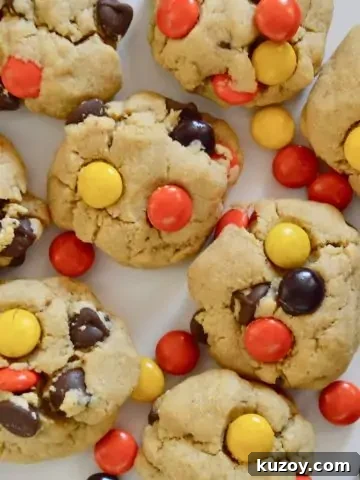 Reese's Pieces Peanut Butter Cookies