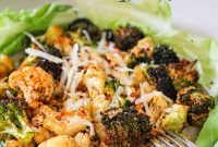 Crispy Air Fryer Broccoli and Cauliflower Recipe