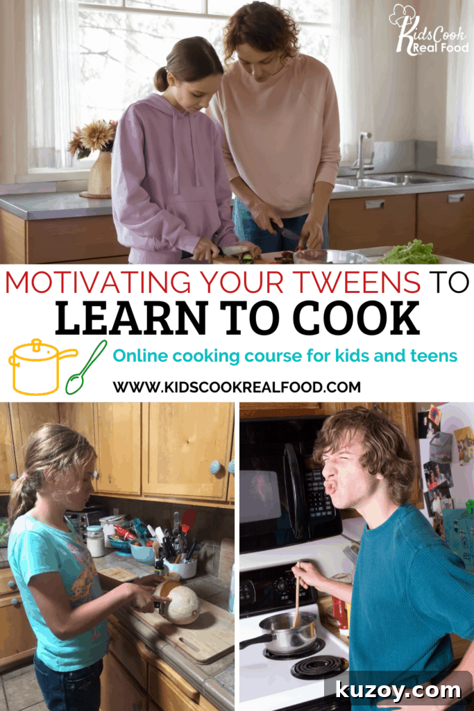 cooking classes for tweens at kids cook real food