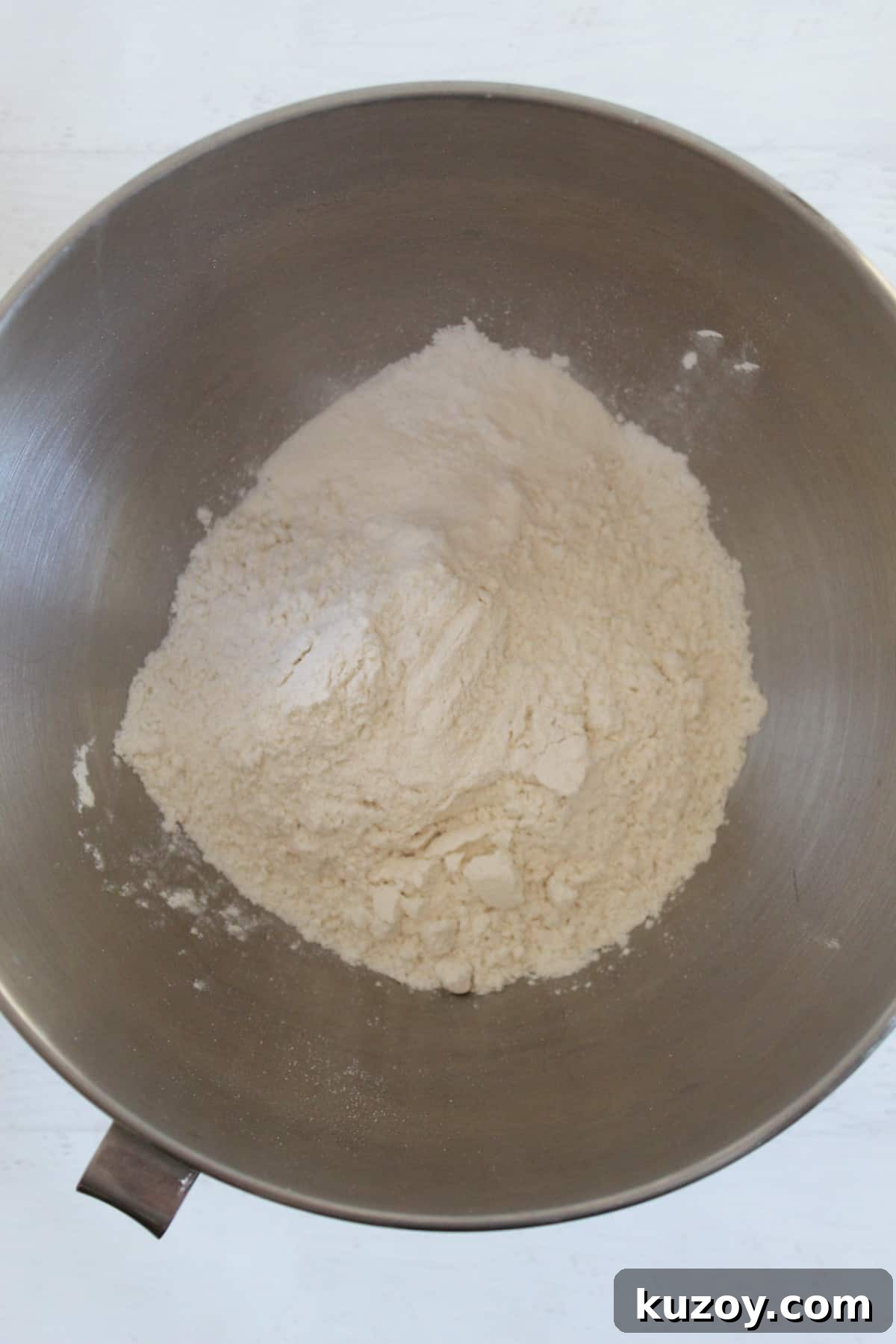 Gluten-Free Breadsticks Recipe That Will Impress Everyone 7 dry ingredients in a bowl.