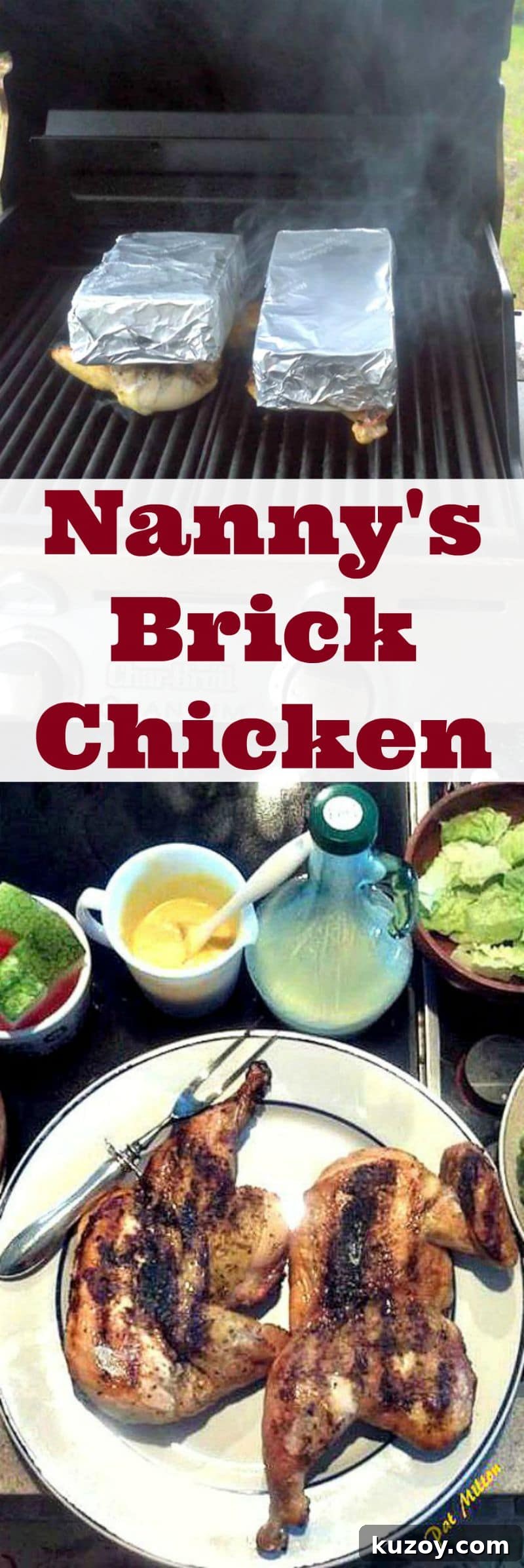 Nanny Pat’s Signature Brick Chicken Recipe 3 Nanny Pat's Brick Chicken