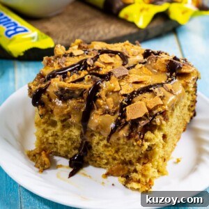 Slow Cooker Butterfinger Cake Recipe for Gooey Chocolate-Peanut Butter Delight 6 img 46858 5