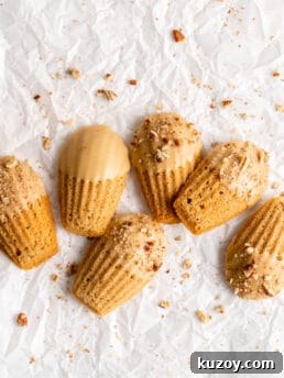 Maple Chai Madeleines Recipe: Spiced Tea-Infused French Cookies 7 maple chai spiced madeleines dipped in a maple glaze and sprinkled with crushed pecans