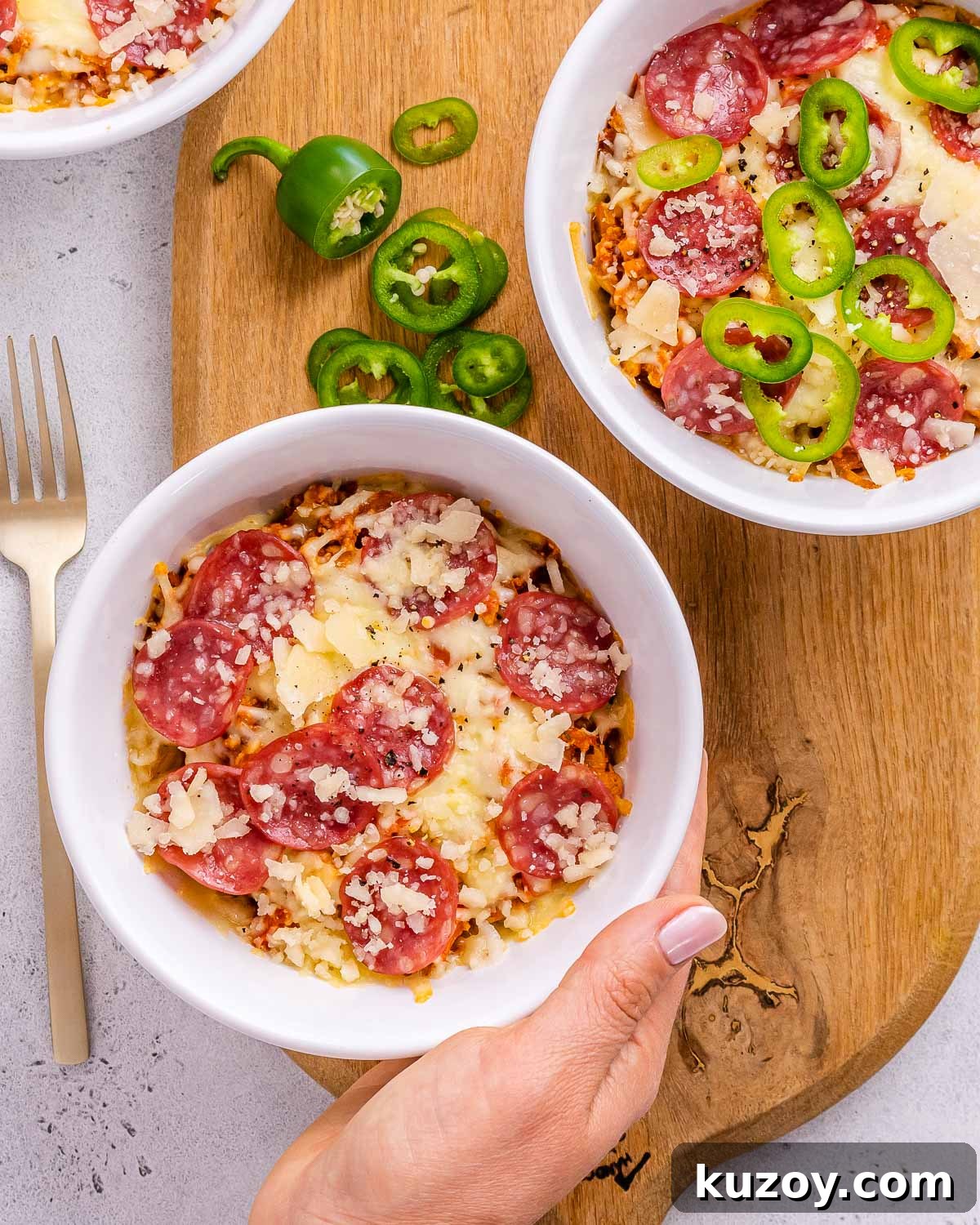 High-Protein Keto Pizza Bowls — Low-Carb Meal Prep 10 img 50011 9