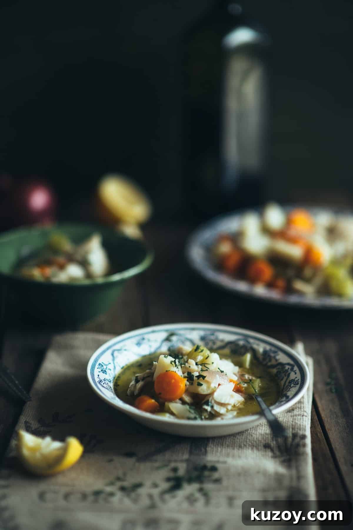 Greek Psarosoupa: Traditional Fish Soup Recipe with Lemon & Herbs 2 psarosoupa recipe