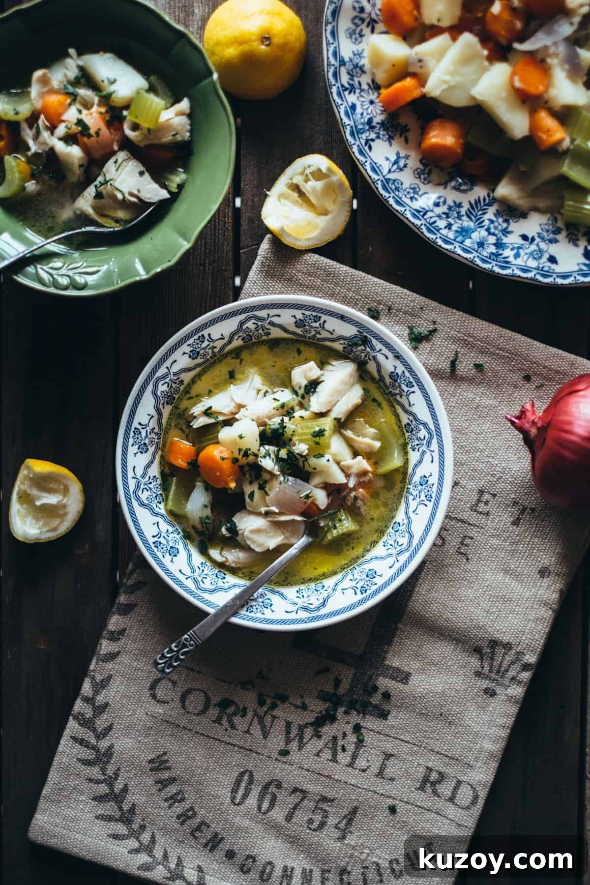 Greek Psarosoupa: Traditional Fish Soup Recipe with Lemon & Herbs 5 psarosoupa recipe