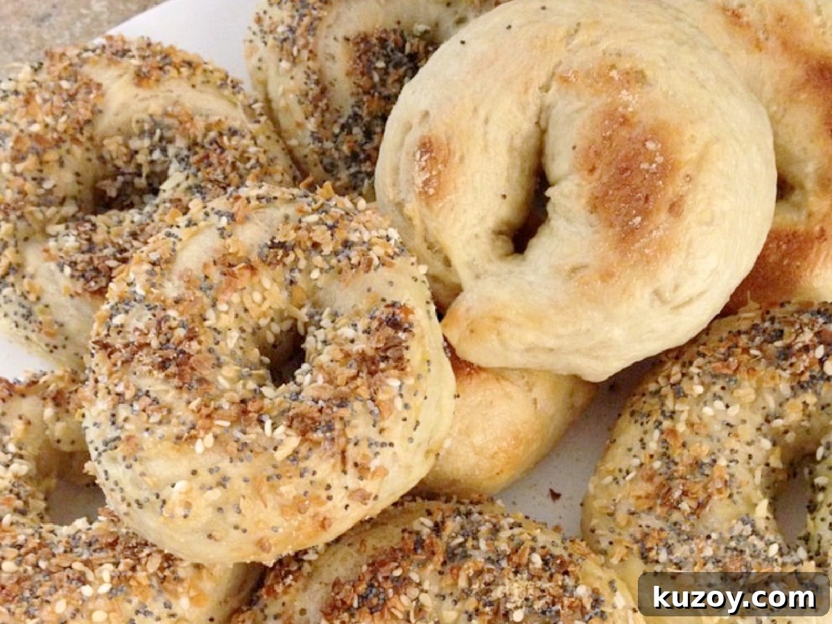 how to make bagels from scratch