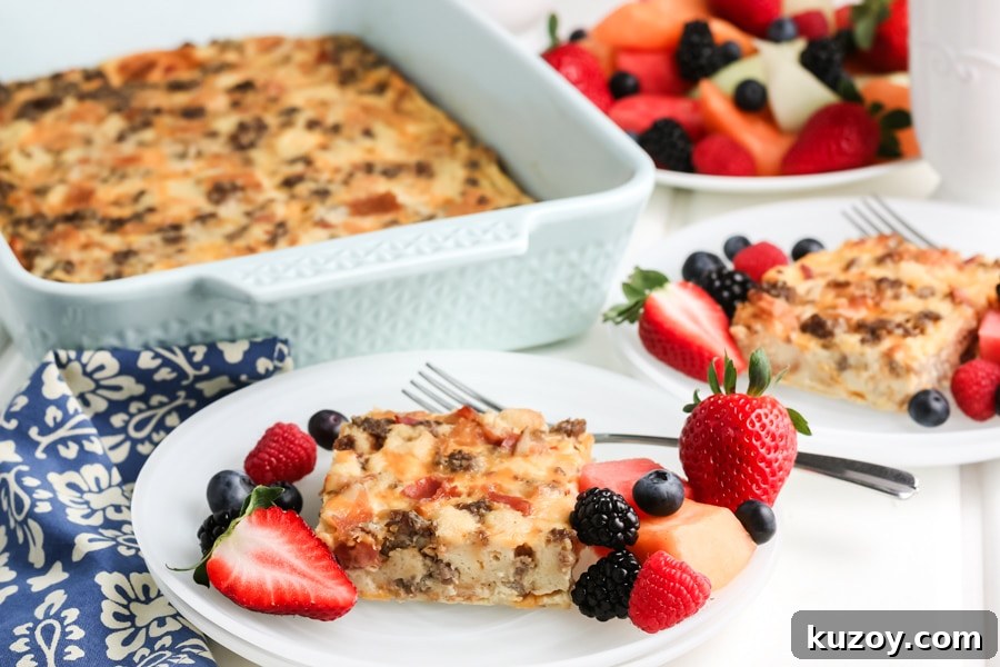 Breakfast Casserole Horizontal