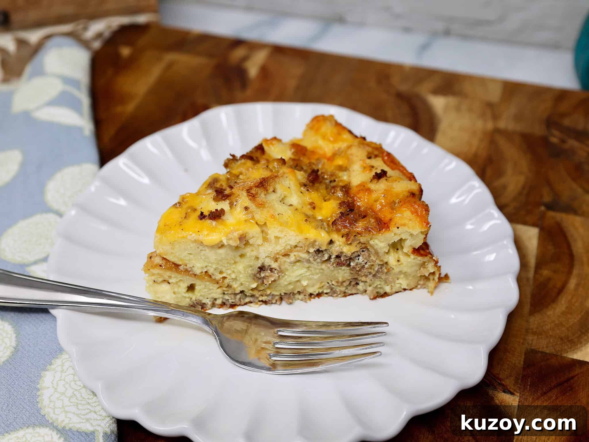 Sausage and Egg McMuffin Casserole Recipe for Breakfast Bake 6 slice of english muffin breakfast casserole
