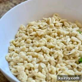 Sourdough Spaetzle