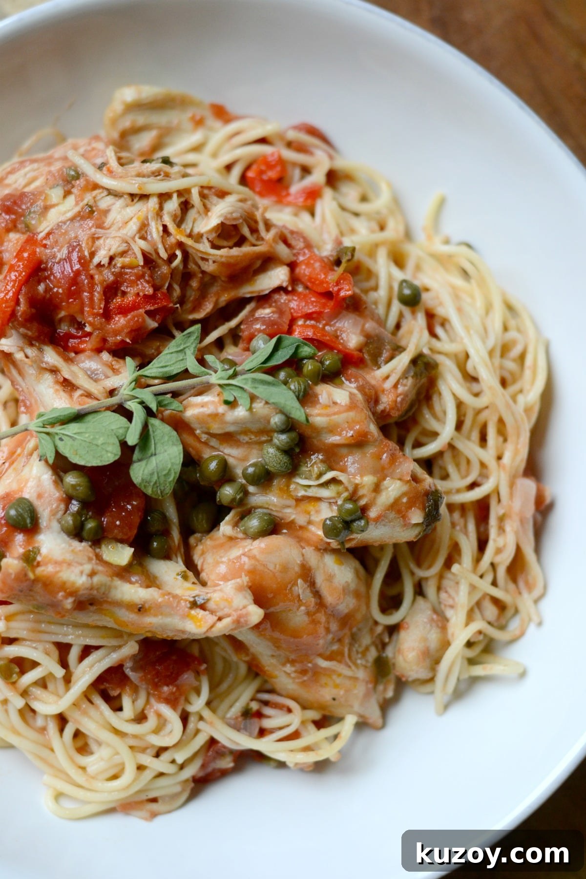 Instant Pot Chicken Cacciatore from Good in the Simple