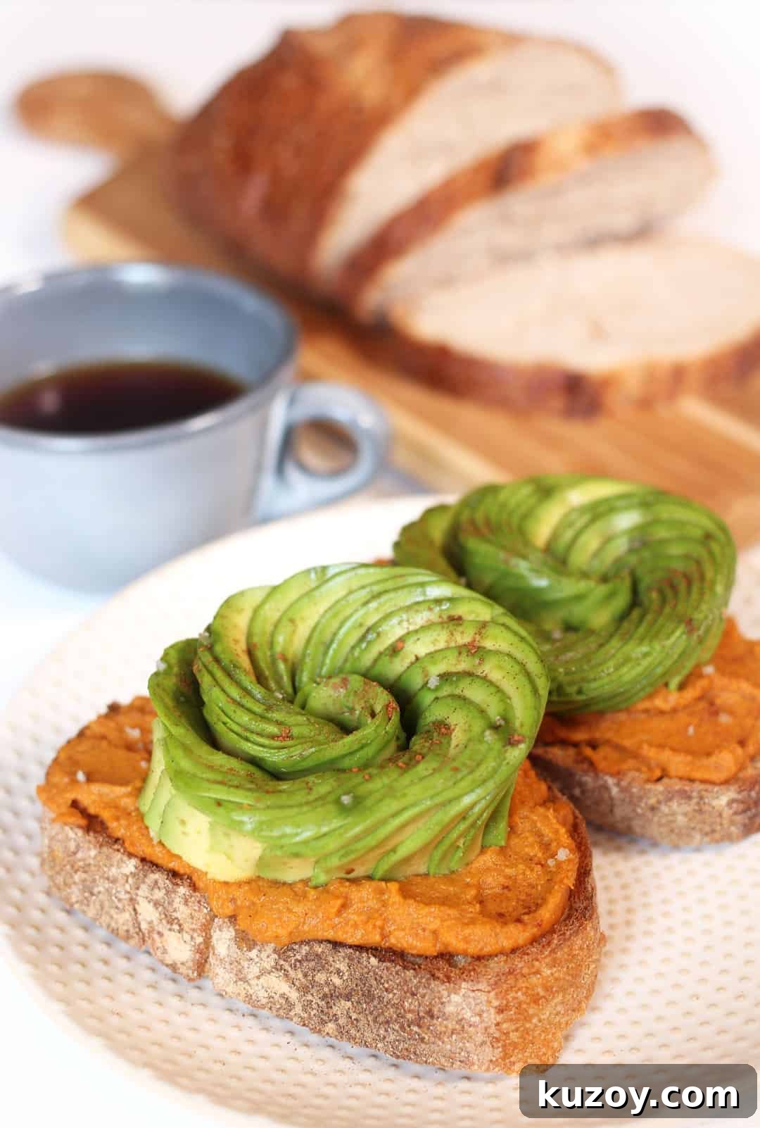 Pumpkin and Avocado Toast Recipe for Fall Breakfast or Brunch 2 Pumpkin Avocado Toast