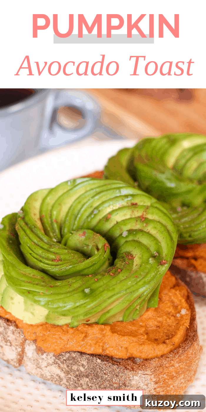 Pumpkin and Avocado Toast Recipe for Fall Breakfast or Brunch 4 Pumpkin Avocado Toast
