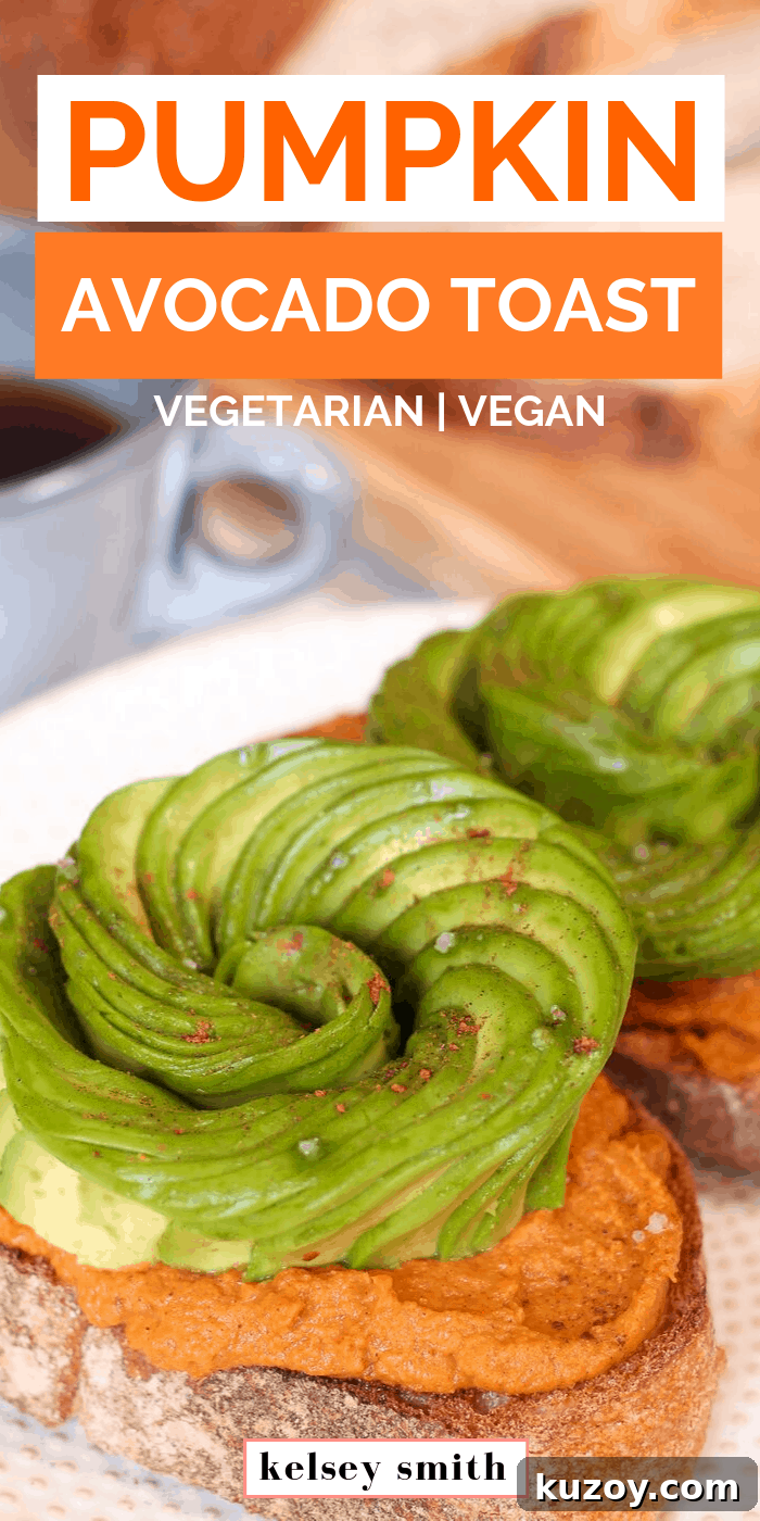 Pumpkin and Avocado Toast Recipe for Fall Breakfast or Brunch 5 Pumpkin Avocado Toast