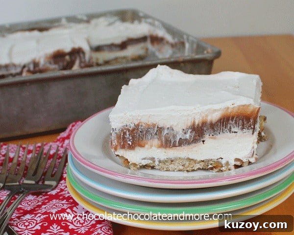 Decadent Dark Chocolate Cream Pie Recipe for Chocolate Lovers 14 Fat Man's Delight-luscious layers of cheesecake filling, chocolate pudding and cool whip all on top of a pecan crust. Can easily be made low sugar/calorie.