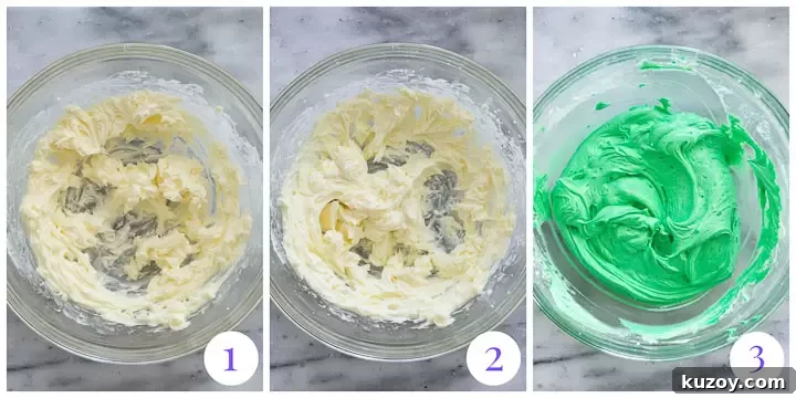 Decadent Chocolate Mint Cake Recipe with Fudgy Frosting 5 how to make peppermint frosting step by step