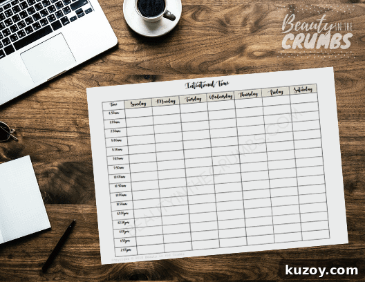 Things can feel overwhelming when you have more than one kid at home! Learn how I schedule my day with multiple kids and grab a FREE printable time blocking schedule to help you get started. #timeblocking #dailyroutine #momschedule #sahmroutine #multiplekidsroutine #dailyschedule