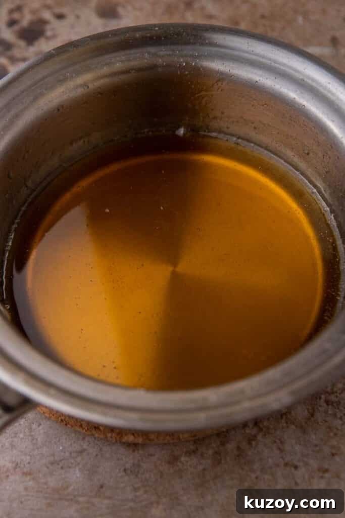 Caramel syrup for coffee recipe