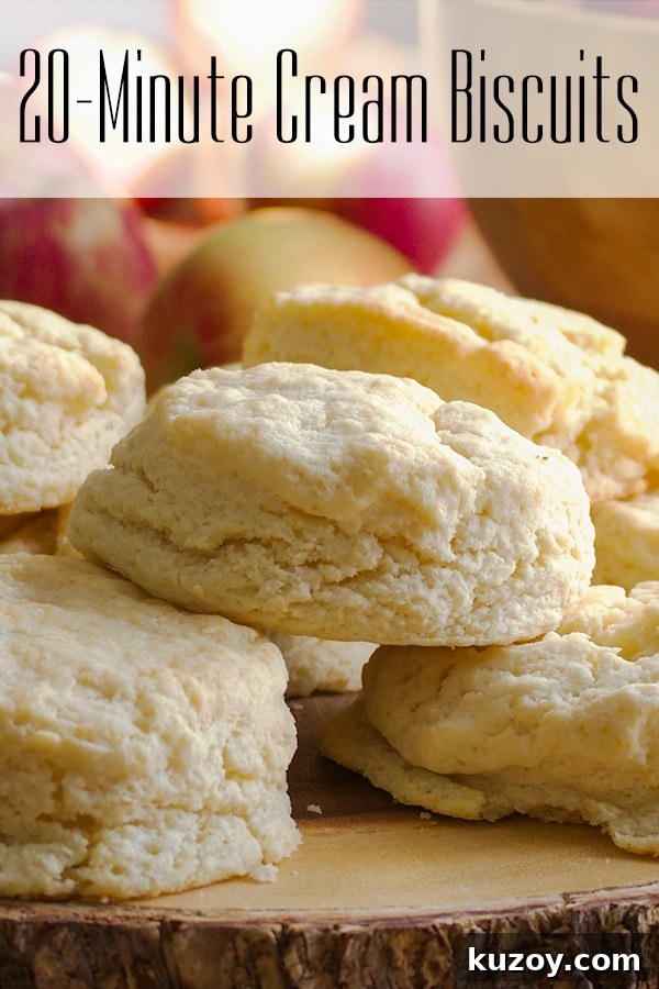 Fluffy Homemade Cream Biscuits Recipe 9 A plate full of simple cream biscuits