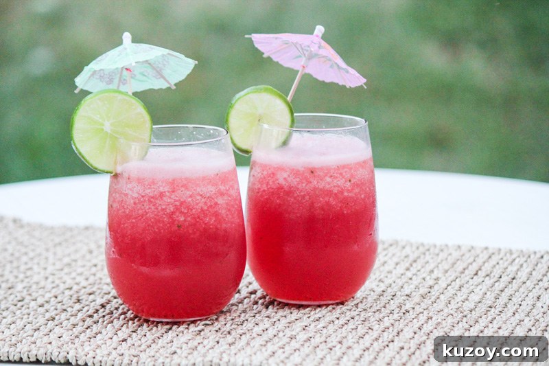 Watermelon Spritzer Smoothie Watermelon Spritzer Smoothie