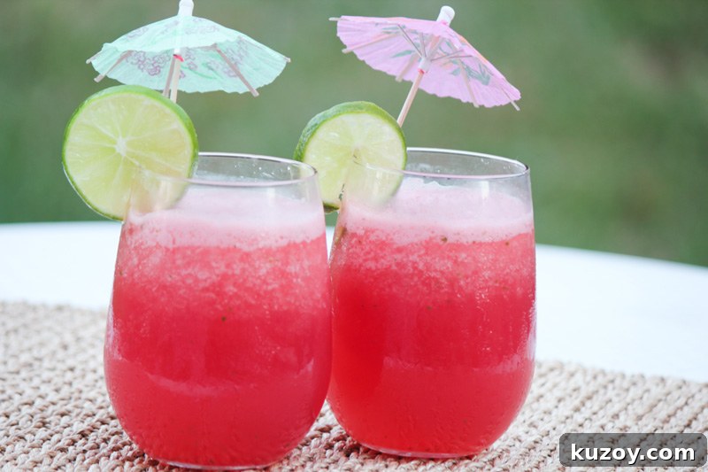 Watermelon Spritzer Smoothie Watermelon Spritzer Smoothie