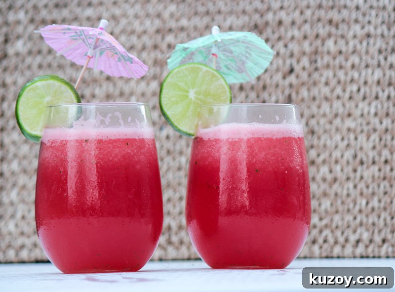 Watermelon Spritzer Smoothie Watermelon Spritzer Smoothie