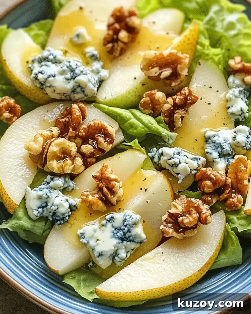 Barefoot Contessa Pear and Blue Cheese Salad Recipe
