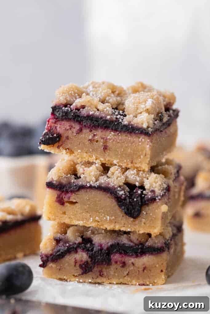 Blueberry Blondies Recipe: Moist, Chewy Bars with Fresh Berries 2 Blueberry Blondies Recipe