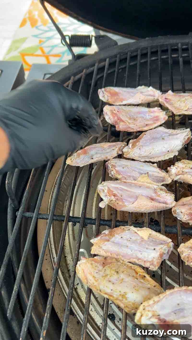 Crispy Garlic Parmesan Wings on the Big Green Egg: Perfect Recipe 9 img 8888 8